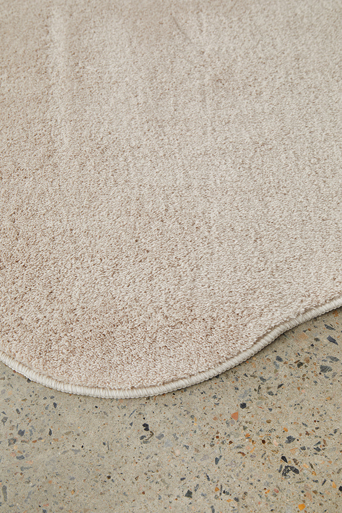 Evelyn Beige Runner Rug
