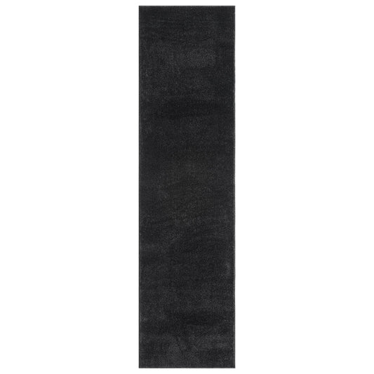 Europa in Black colour : Runner Rug