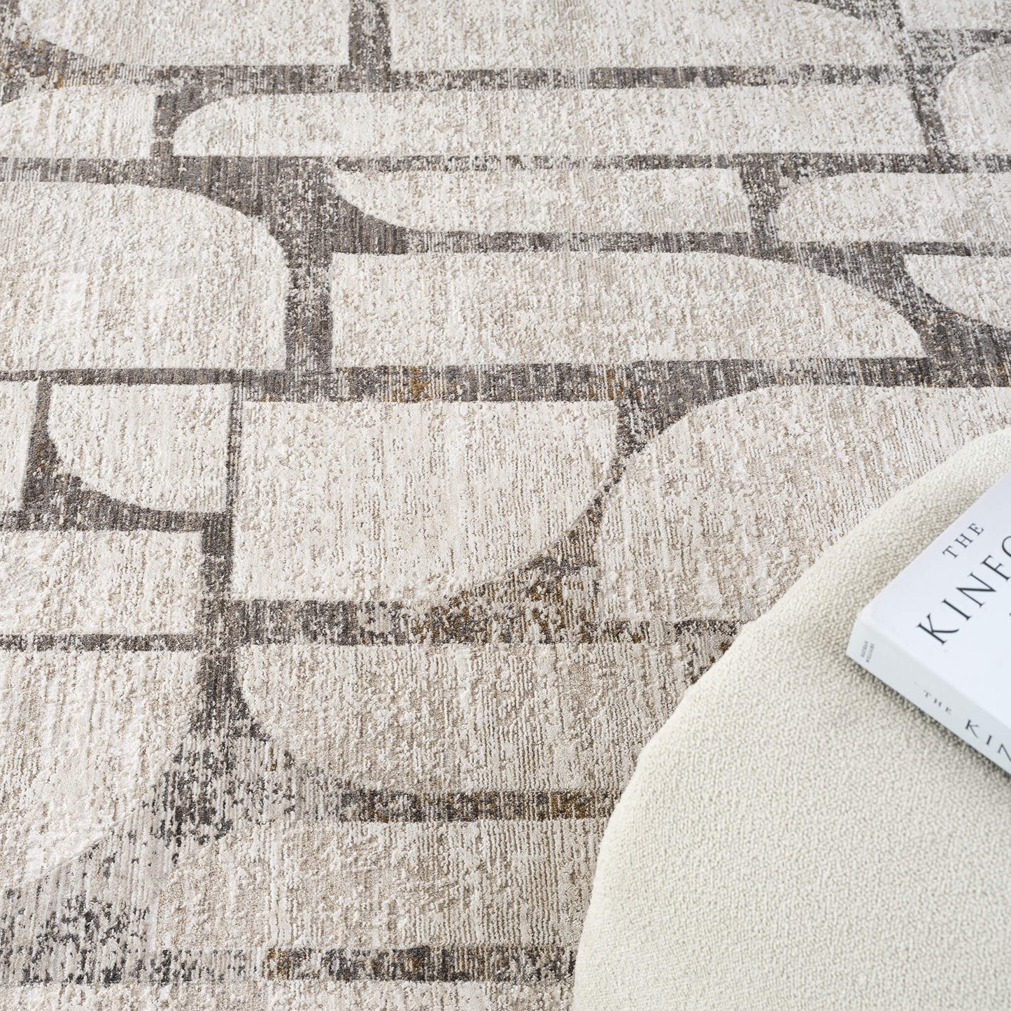 Glamour Stone in Natural Colour Rug