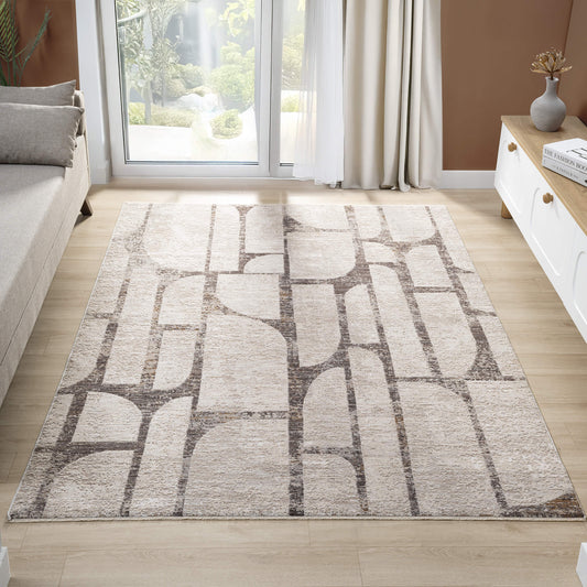Glamour Stone in Natural Colour Rug