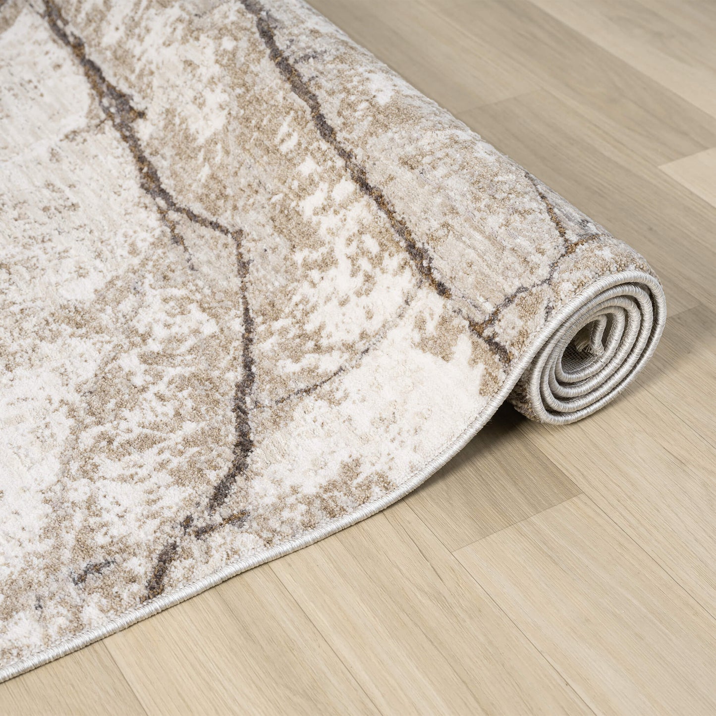 Glamour in Ivory Colour Rug
