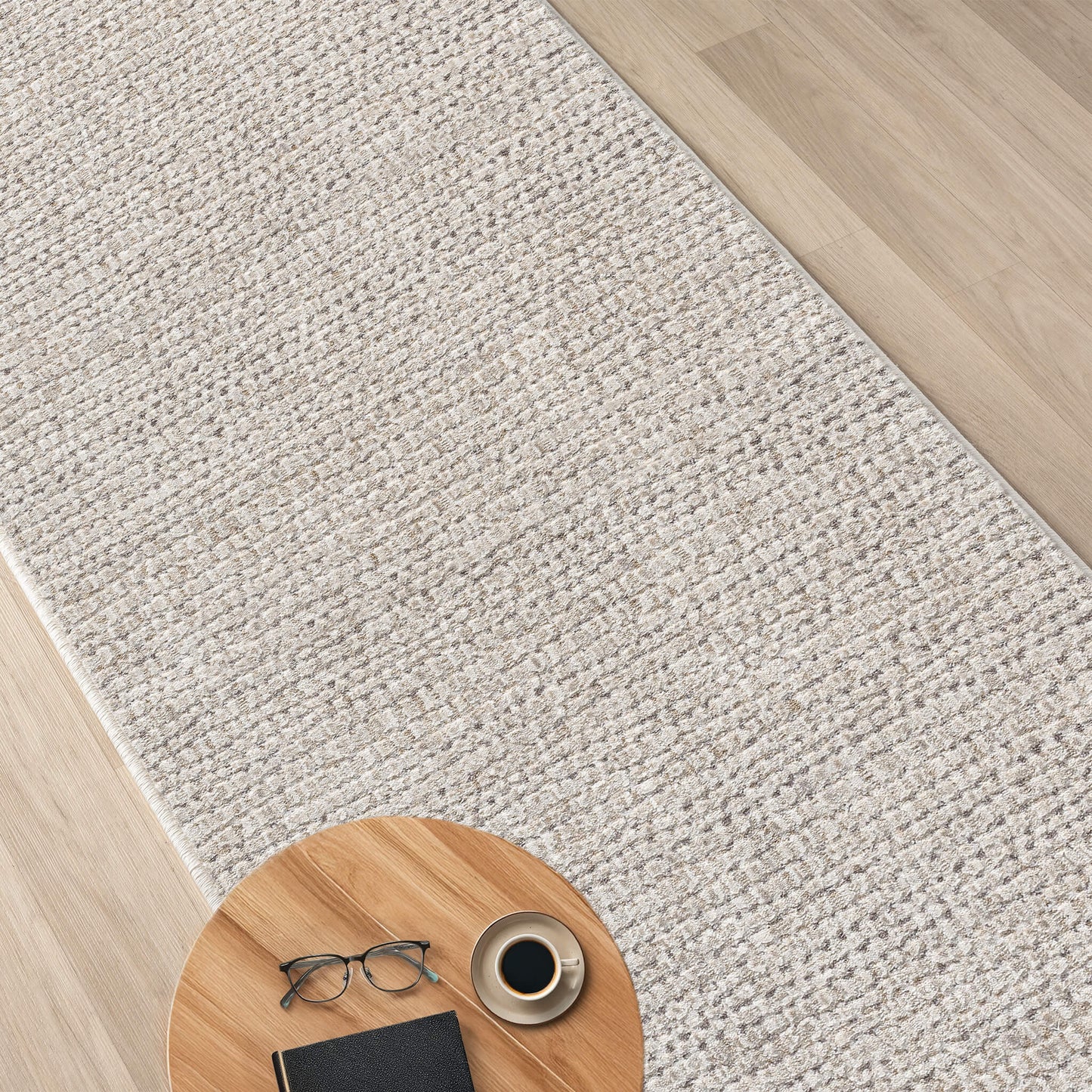 Glamour Oak in Natural Colour : Runner Rug