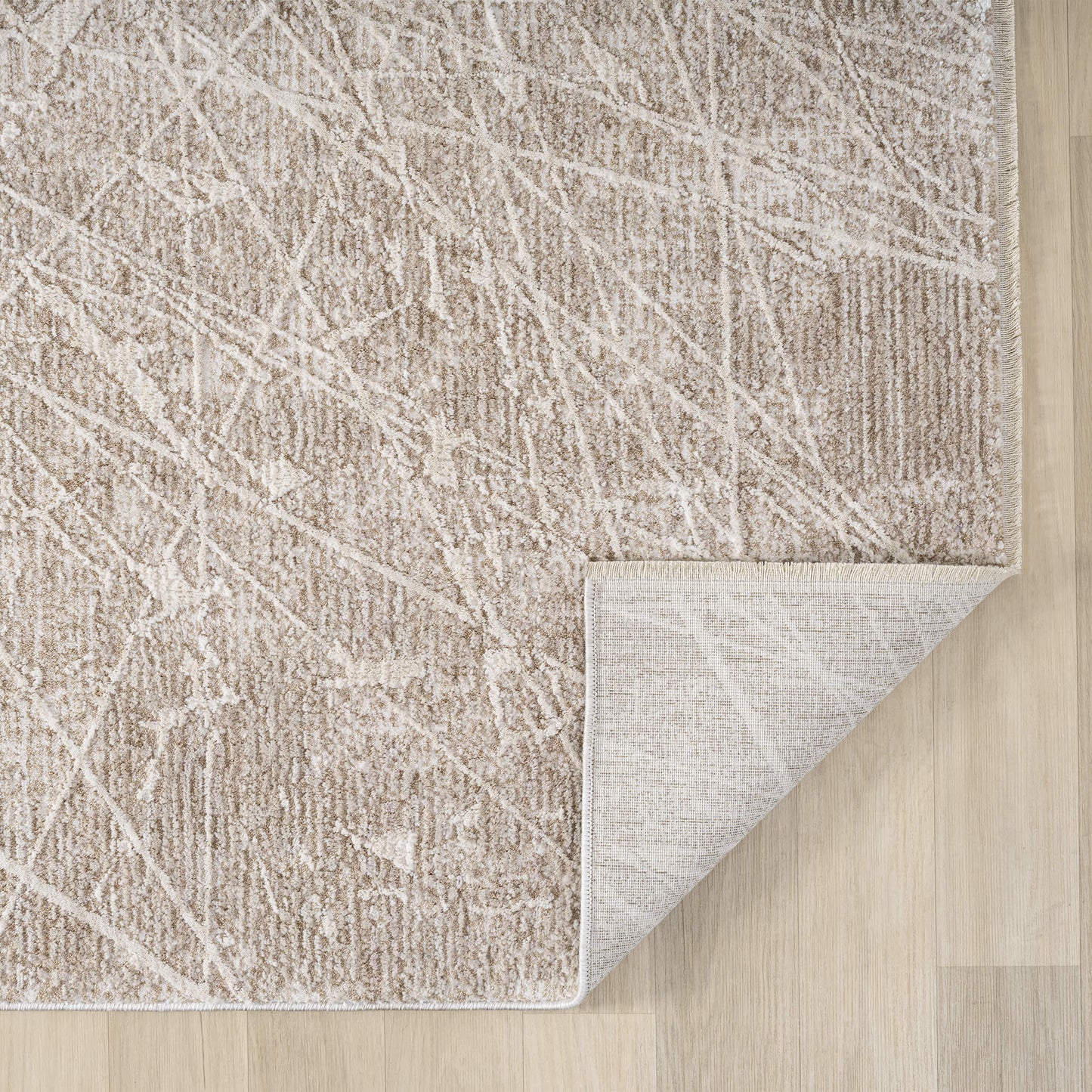 Glamour Pearl in Natural Colour : Runner Rug