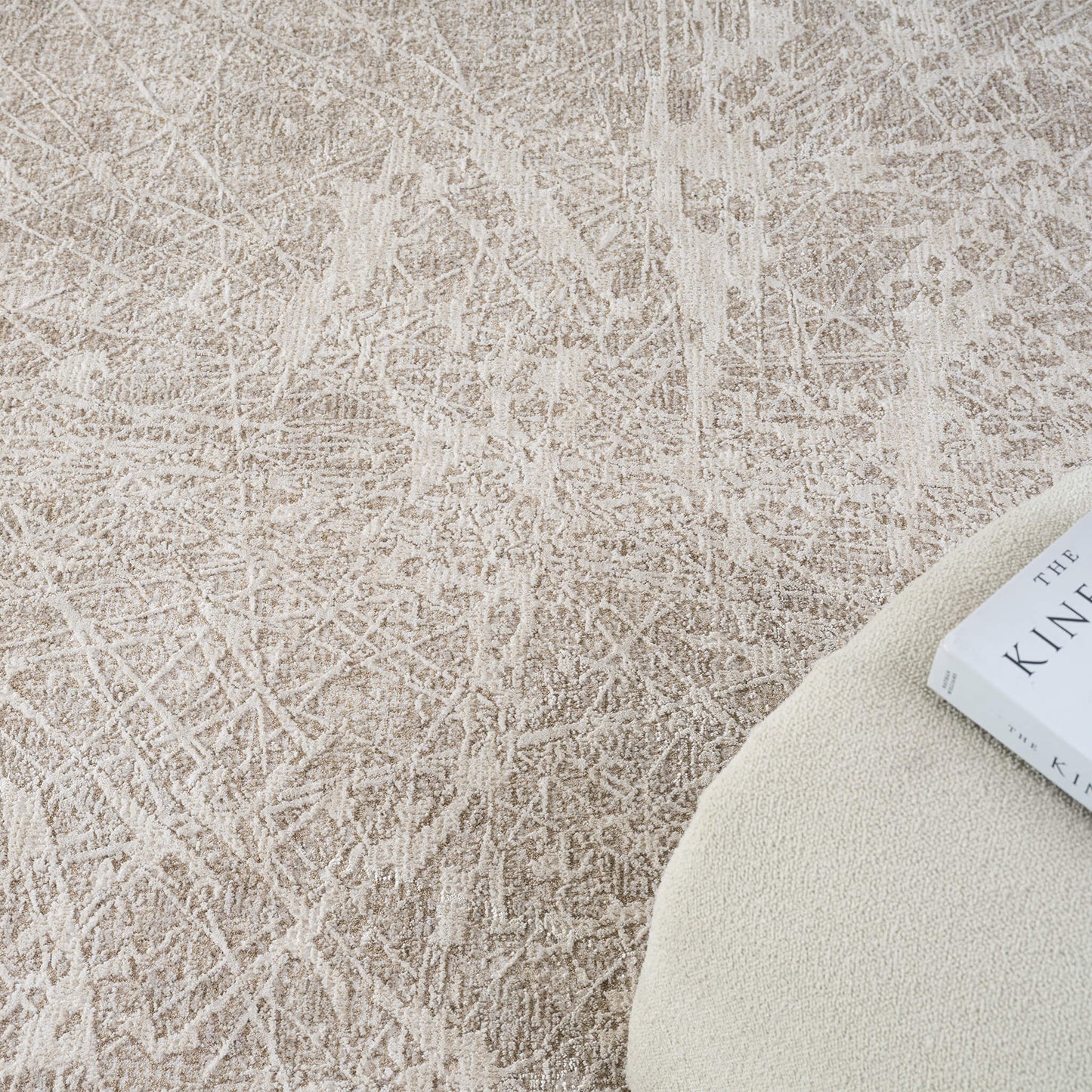 Glamour Pearl in Natural Colour Rug