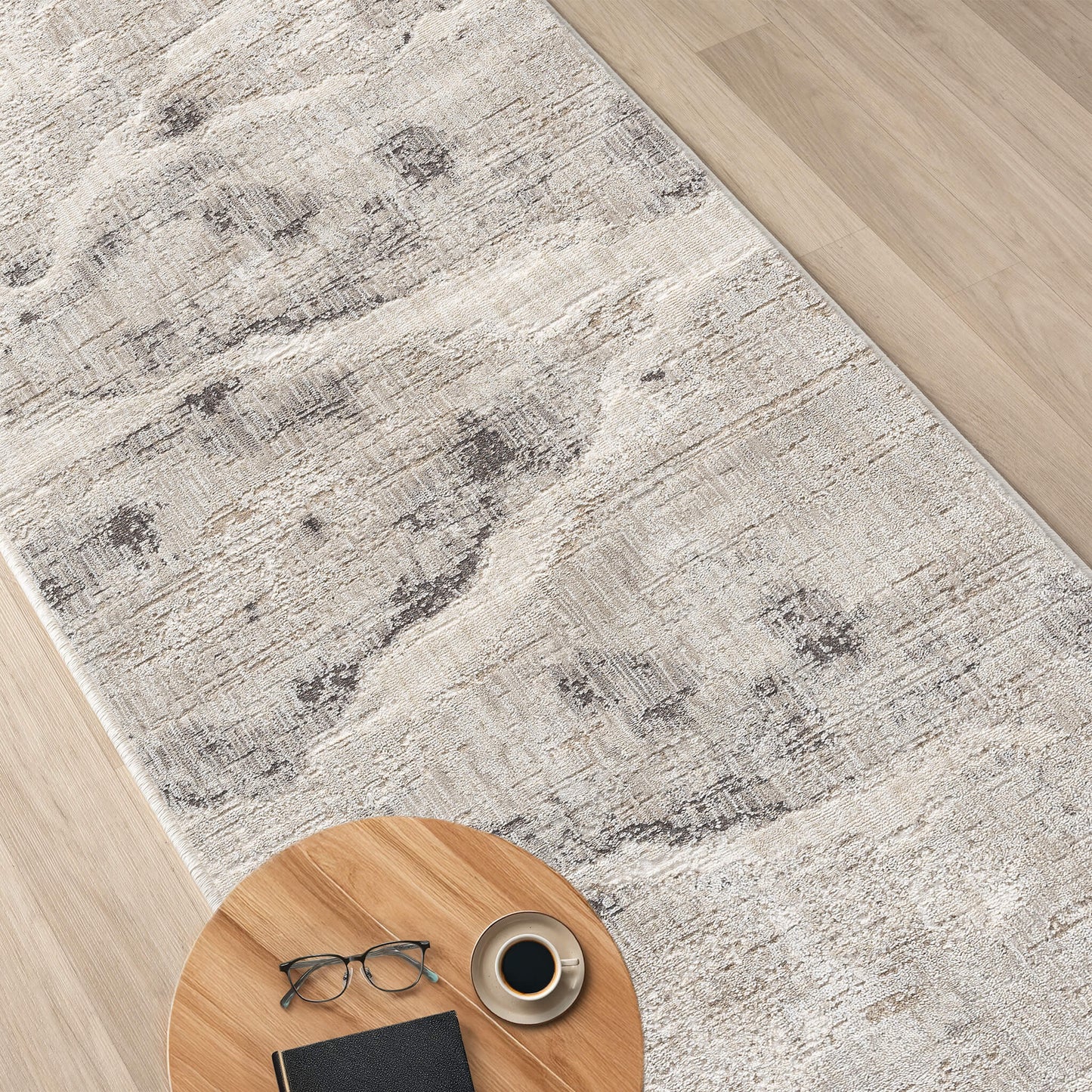 Glamour Slate in Natural Colour : Runner Rug