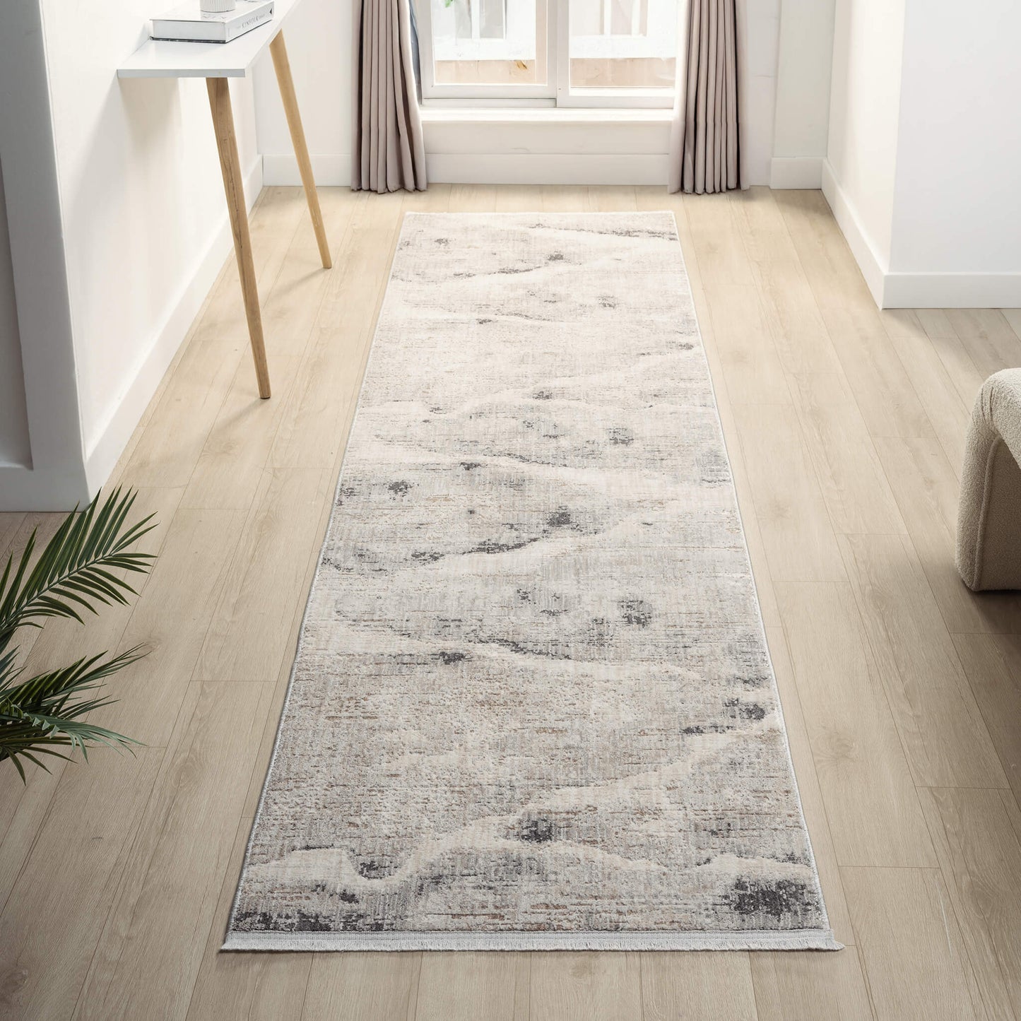 Glamour Slate in Natural Colour : Runner Rug