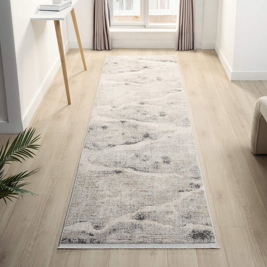 Glamour Slate in Natural Colour : Runner Rug
