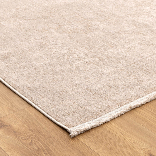 Heritage Distressed Medallion Beige Runner- H102- (Different Tassel)