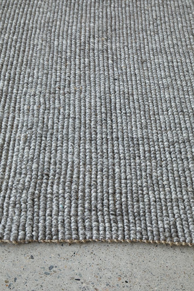 Harlow Ariel Graphite Touch Of Elegance In Grey Rug