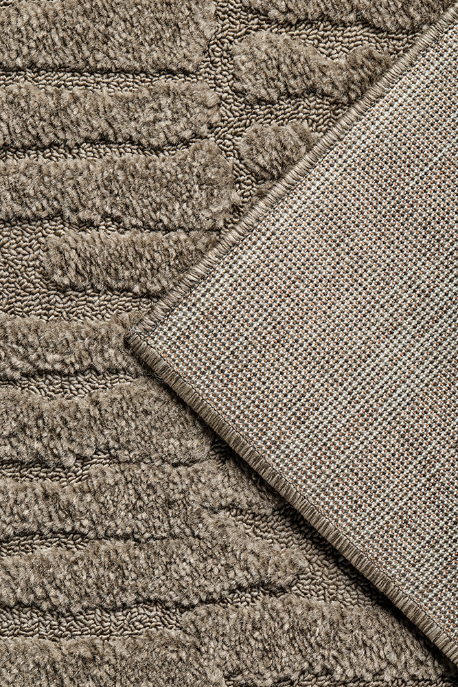 Haven Aliya Mocha Runner Rug