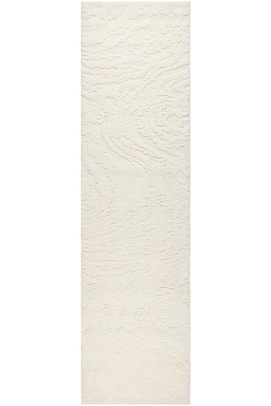 Haven Nyla White Runner Rug