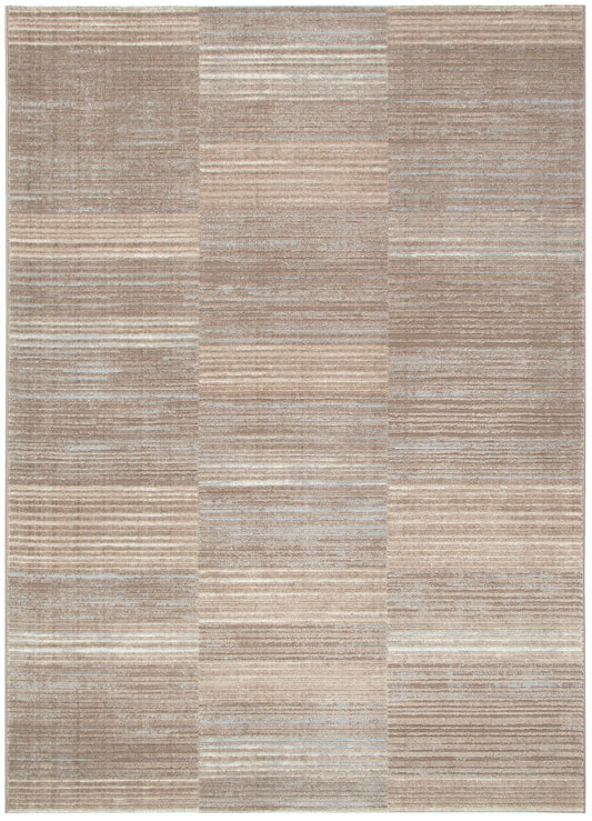 Sierra Lines in Brown & Grey Rug
