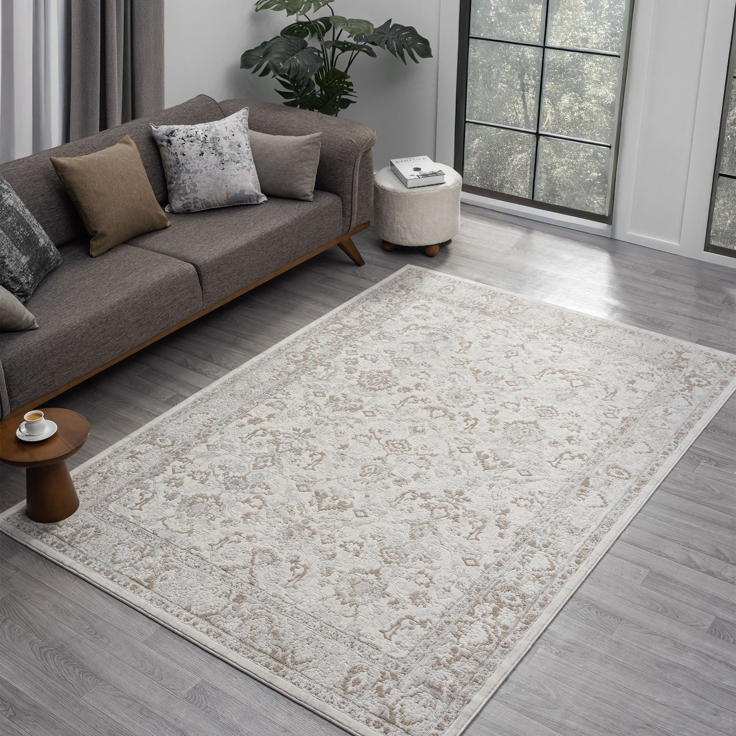 Lavish Pearl in Cream Rug