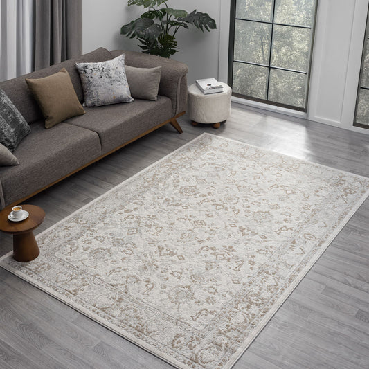 Lavish Pearl in Cream Rug