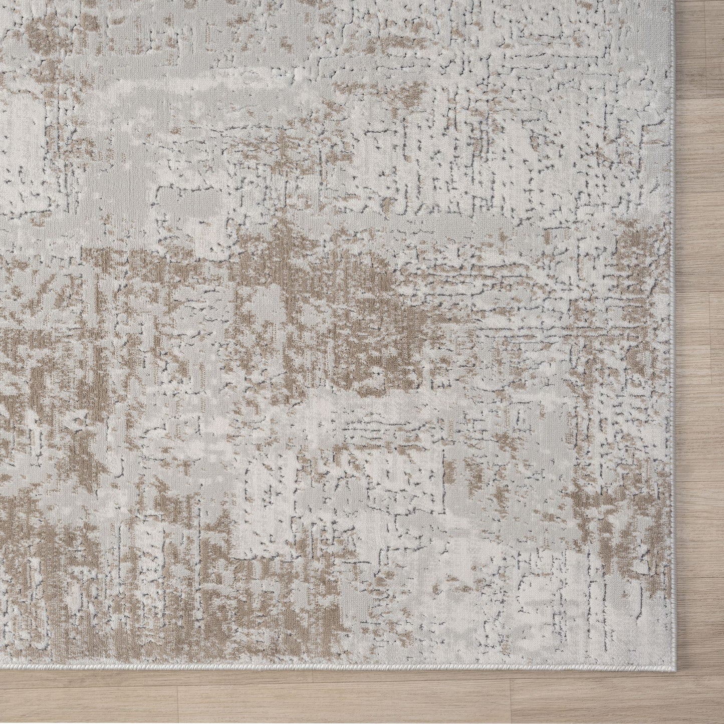 Lavish Slate in Cream Rug