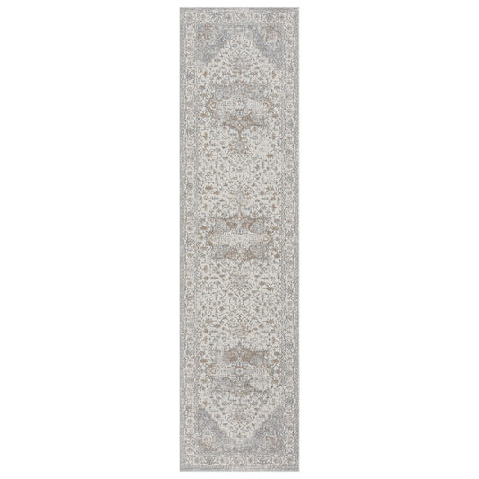 Lavish Frost in Cream : Runner Rug