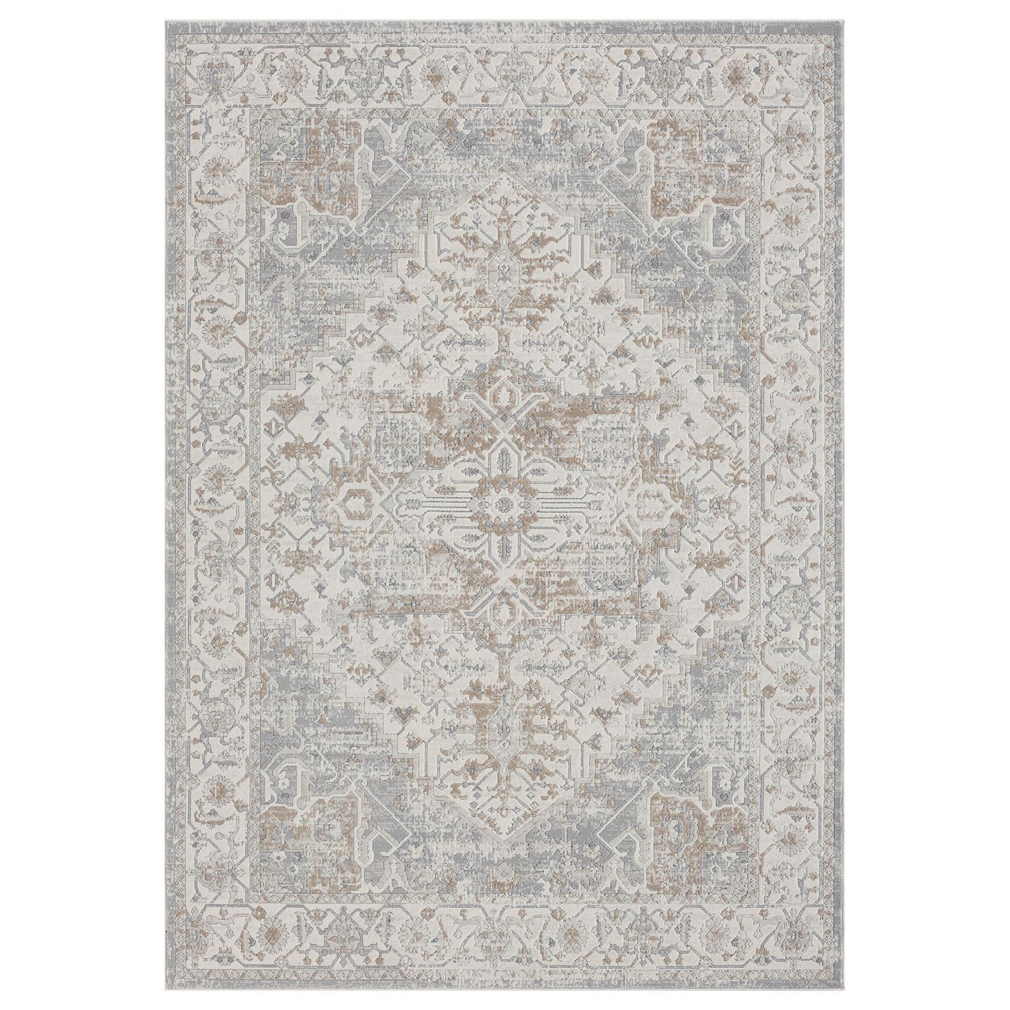 Lavish Frost in Cream Rug