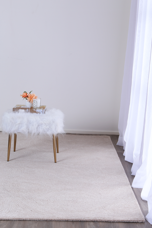 Loren Almon 01 in Natural Wool Rug