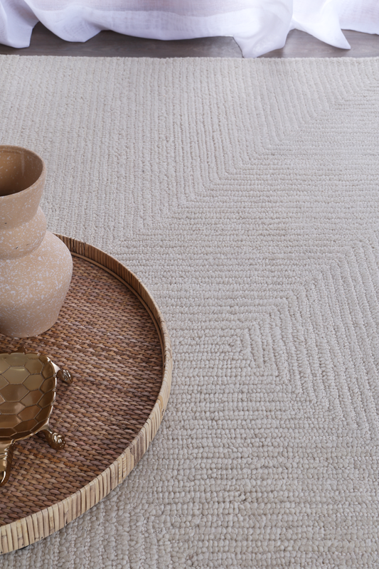 Loren Motley 04 in Ivory Wool Rug