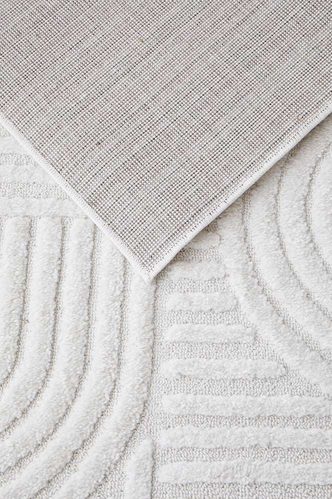 Marigold Dior White Runner Rug