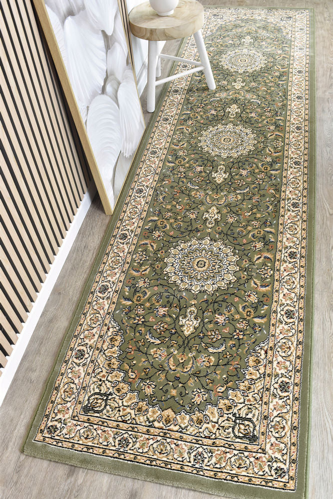 Michelangelo Green Rug 55246 4464