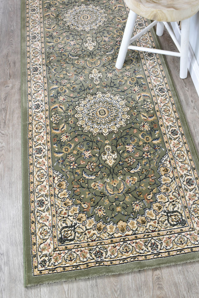 Michelangelo Green Rug 55246 4464