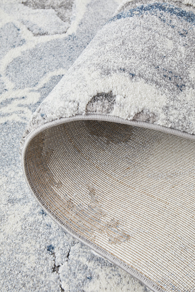 Mineral 222 Blue Runner Rug