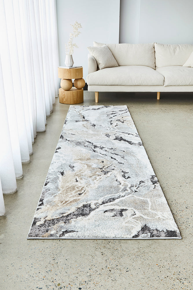 Mineral 222 Natural Runner Rug