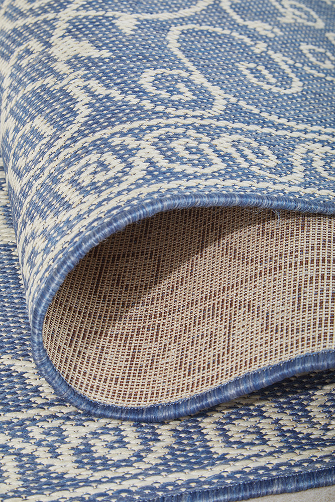 Newport Romy in Blue : Runner Rug