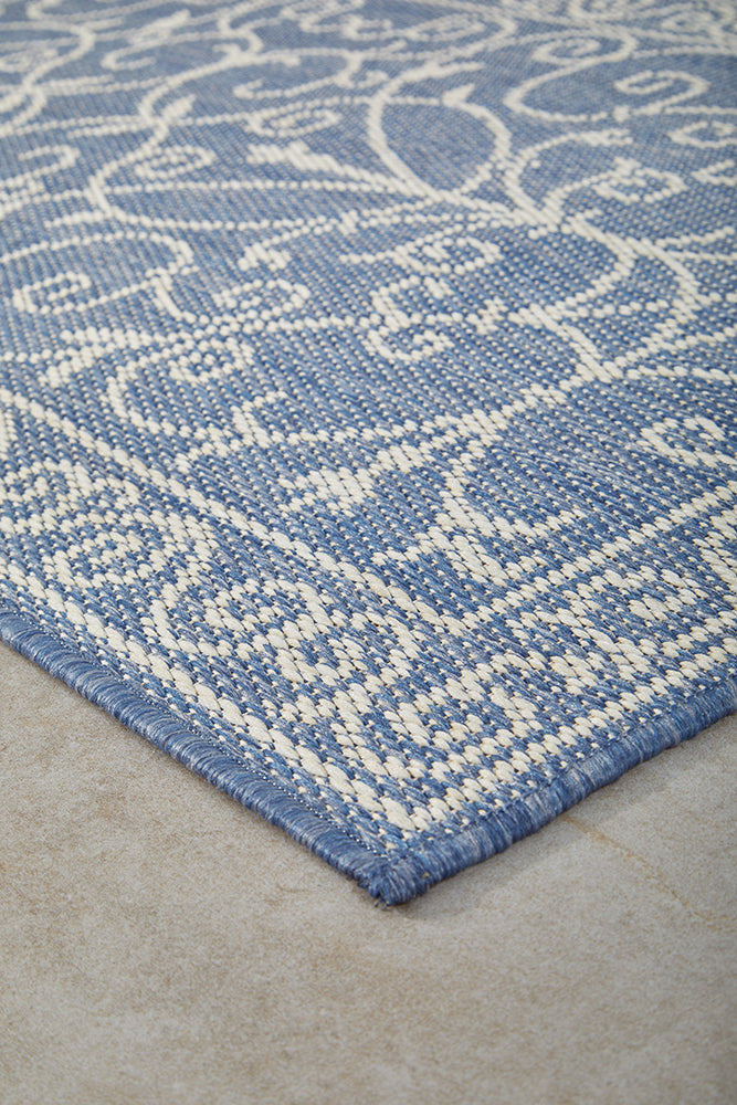 Newport Romy in Blue : Runner Rug