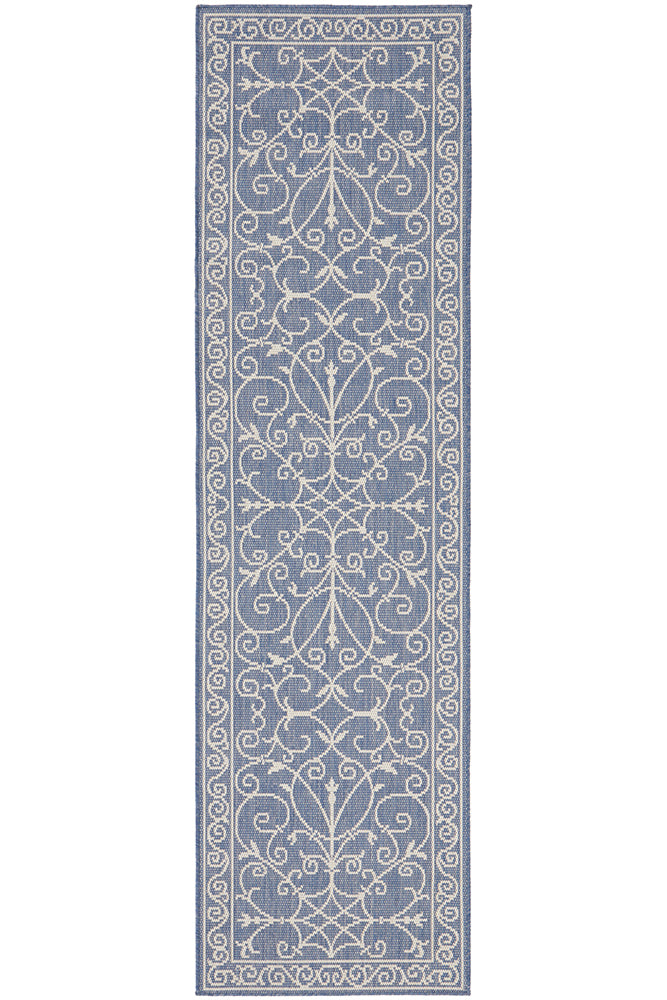 Newport Romy in Blue : Runner Rug