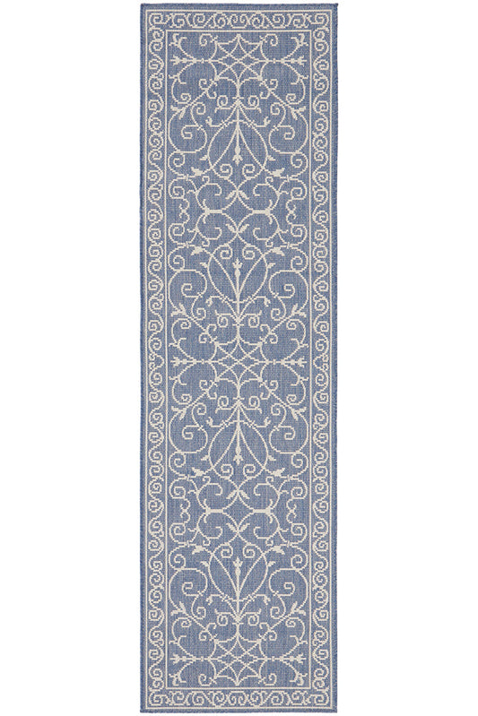 Newport Romy in Blue : Runner Rug