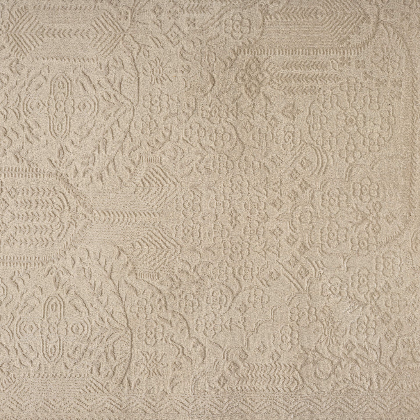 Noble Natural in Beige Color : Runner Rug