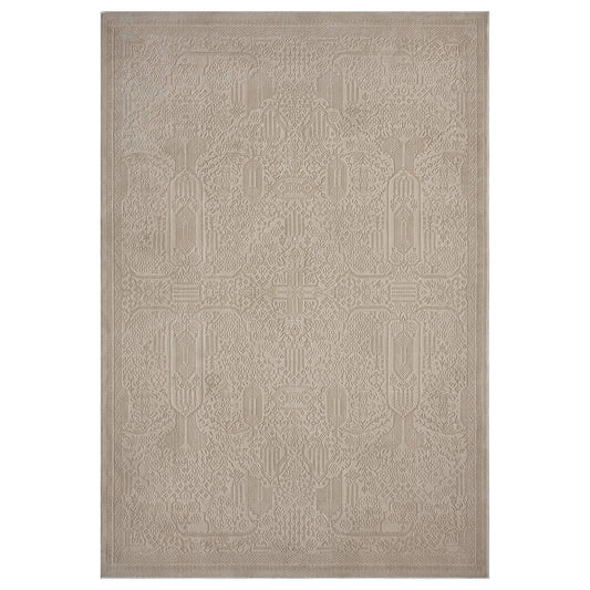 Noble Natural in Beige Color Rug