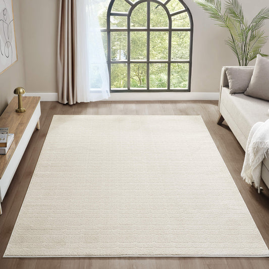 Noble Pearl in Cream Color Rug