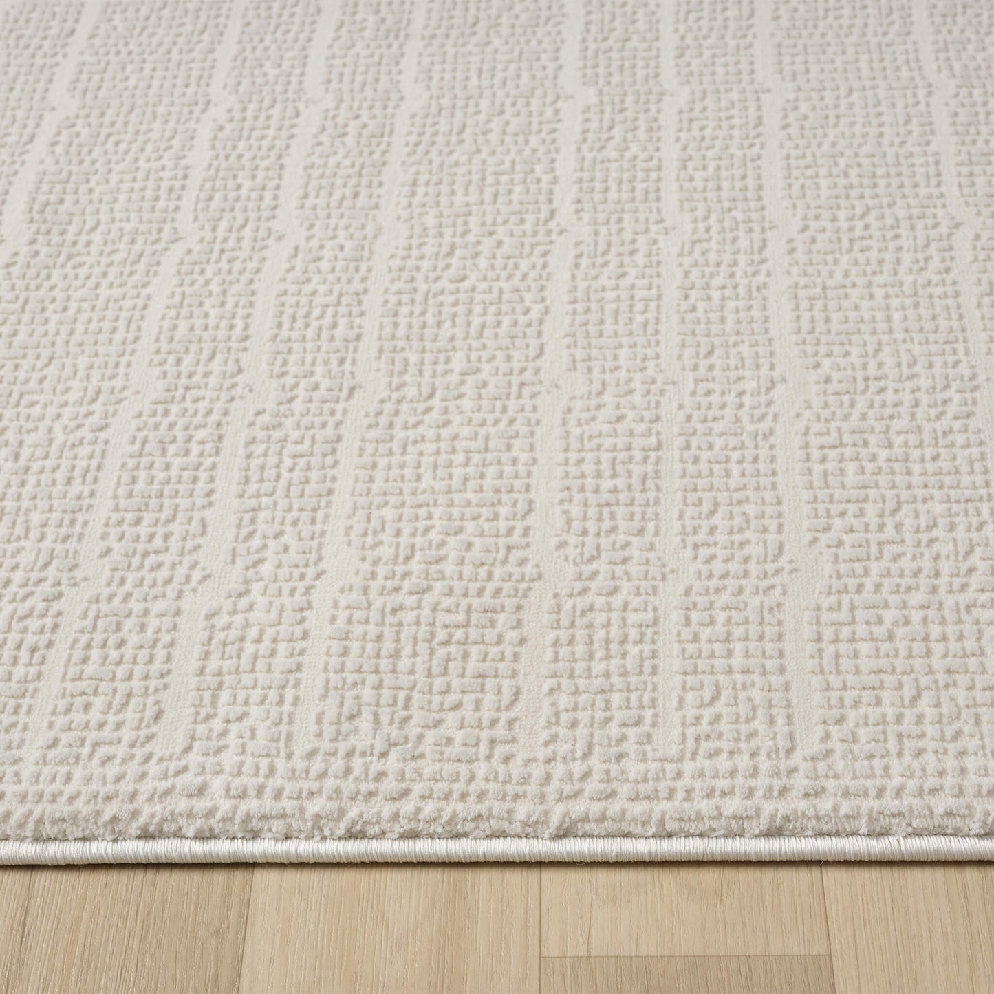 Noble Pearl in Cream Color Rug