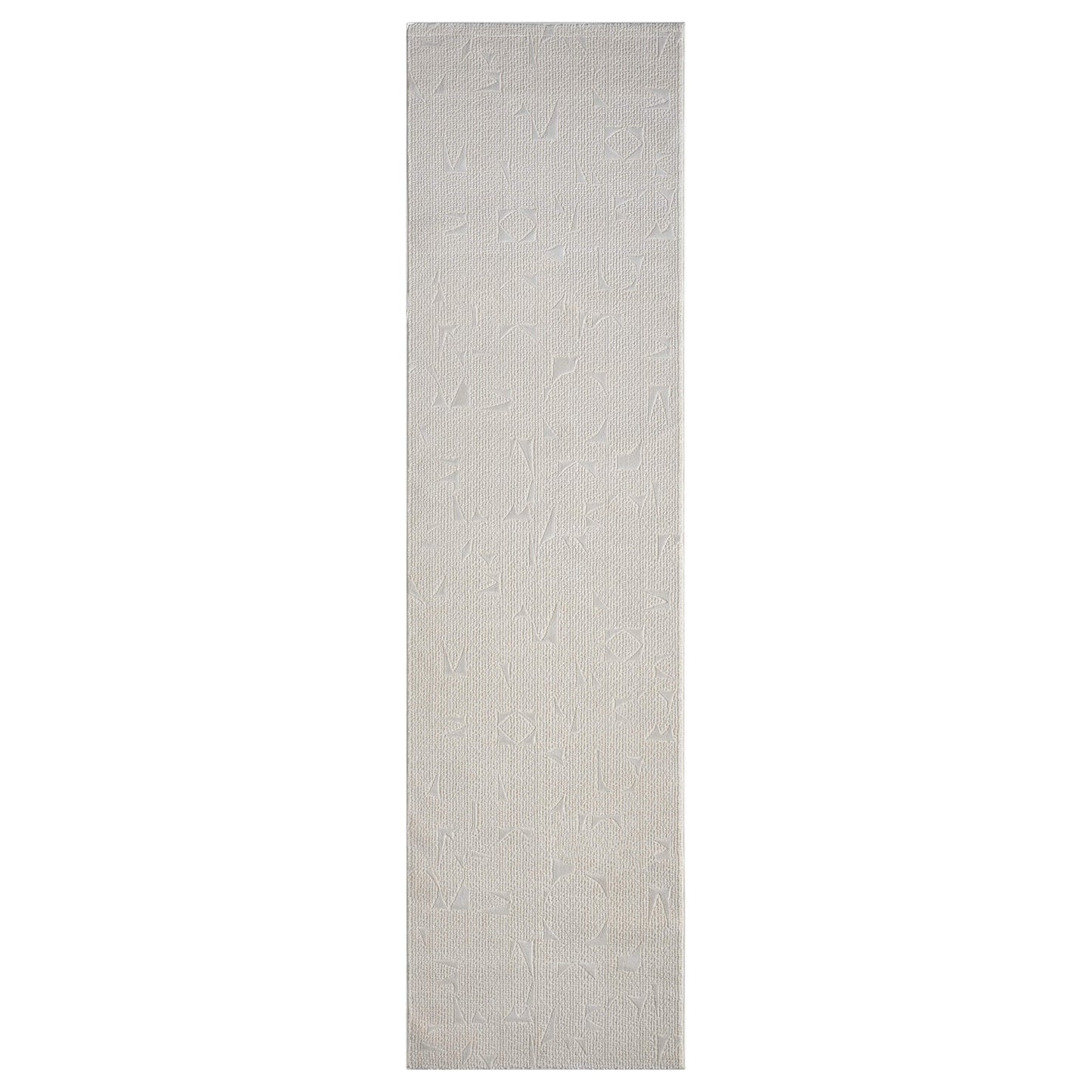 Noble Stone in Cream Color : Runner Rug