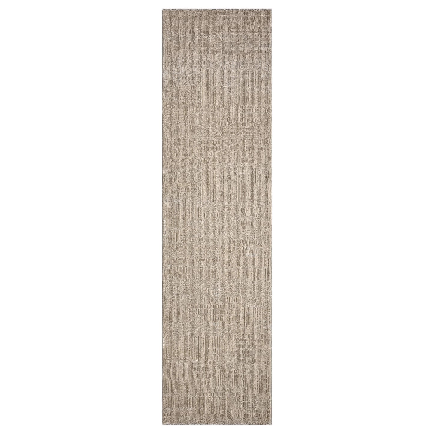 Noble Fawn in Beige Color : Runner Rug