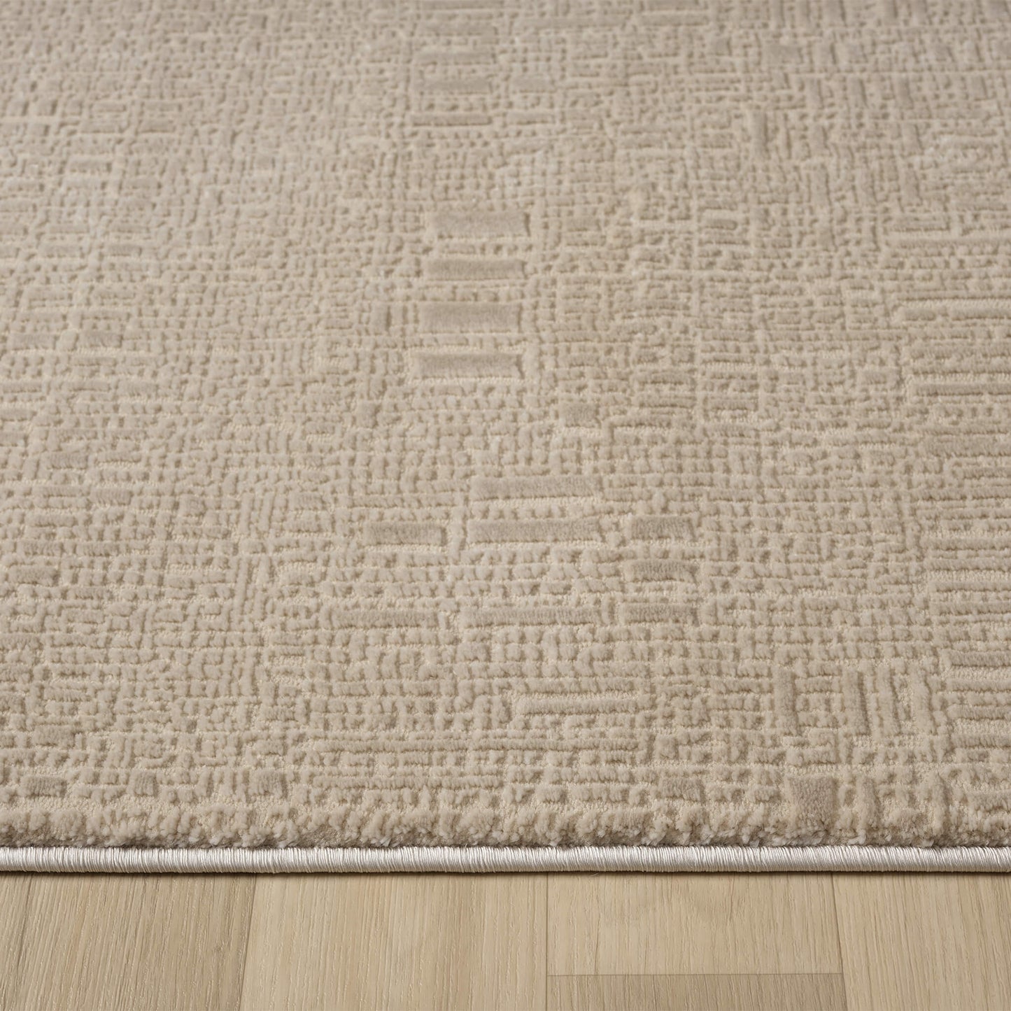 Noble Fawn in Beige Color Rug