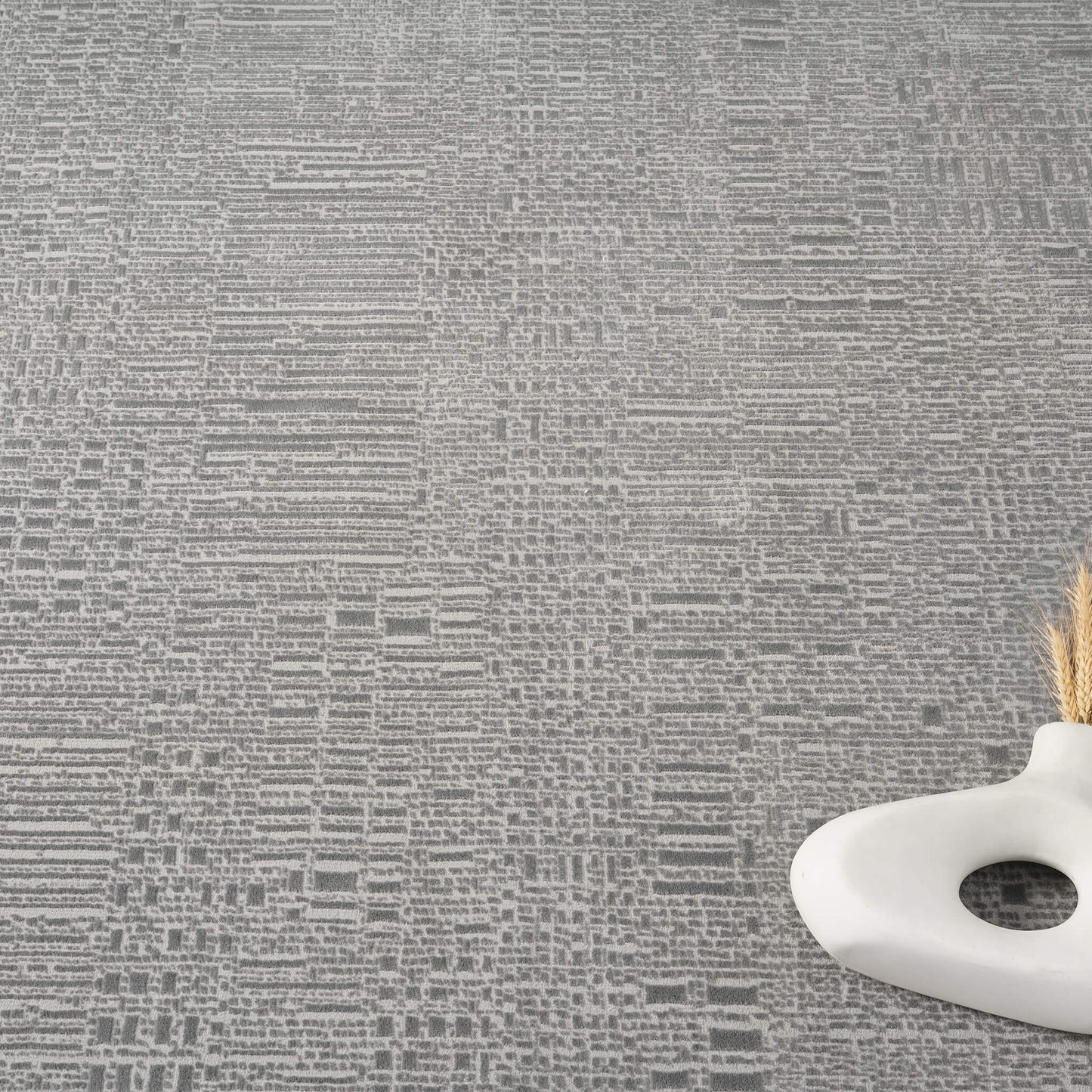 Noble Slate in Grey Color Rug