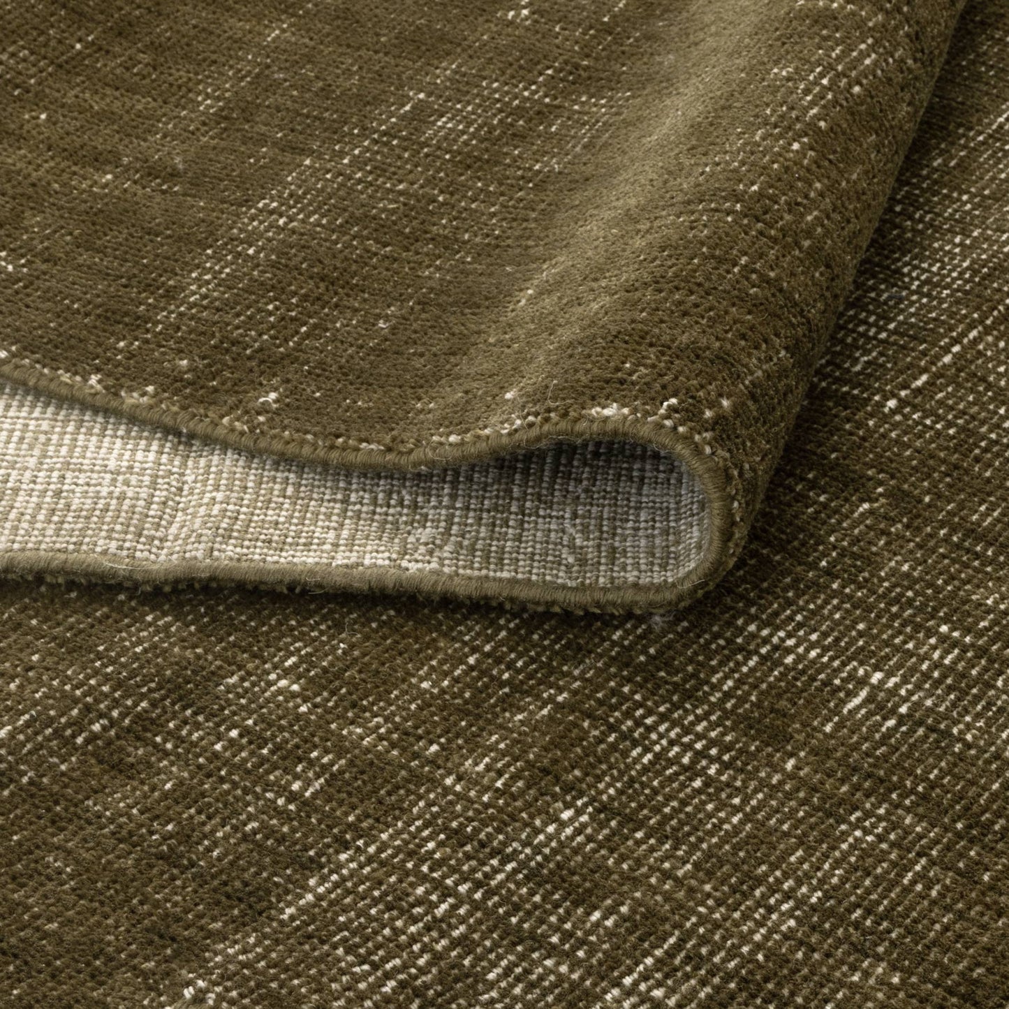 Harbour Indoor Outdoor in Olive Green Rug