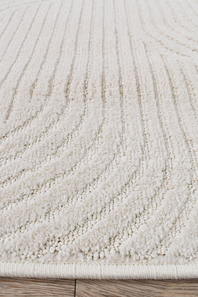 Ontario Velvet in Ivory Rug