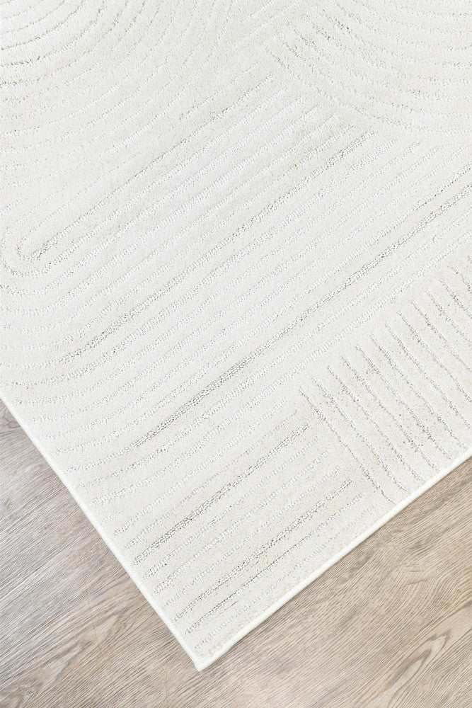 Ontario Silk in Ivory Rug
