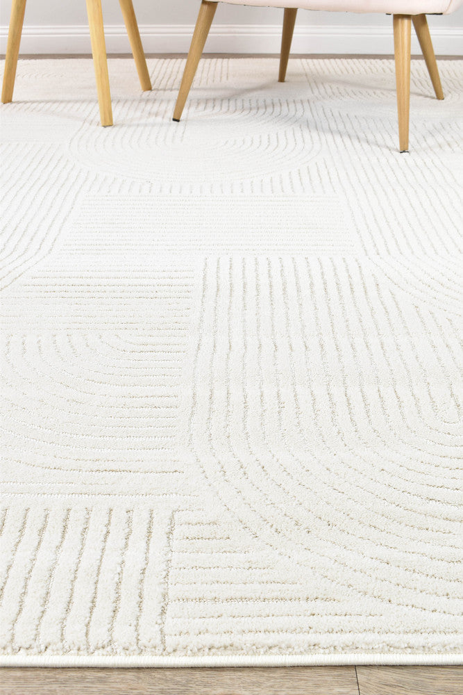 Ontario Silk in Ivory Rug