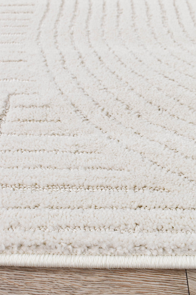 Ontario Silk in Ivory Rug