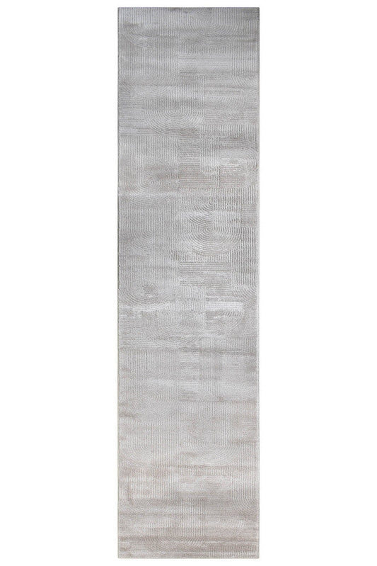 Ontario Taupe in Grey : Runner Rug