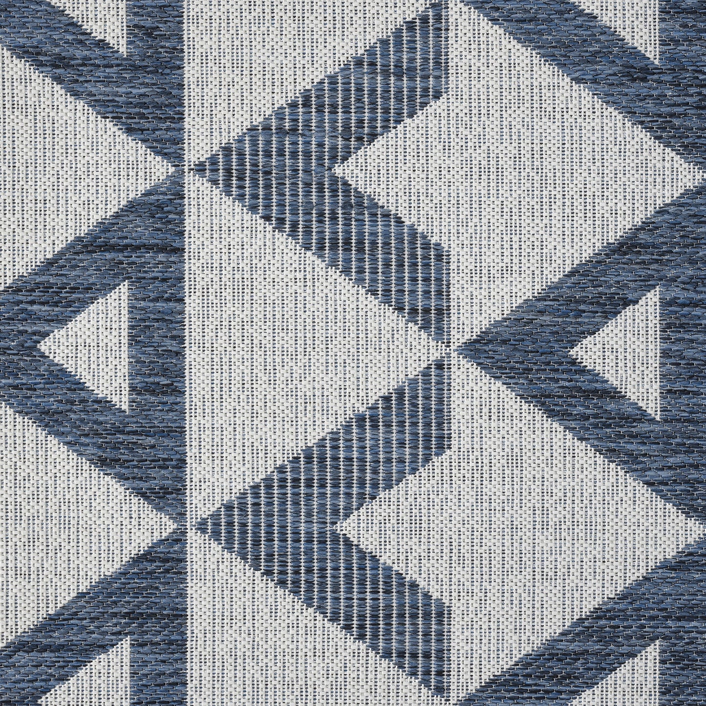 Patio Indigo in Blue : Runner Rug
