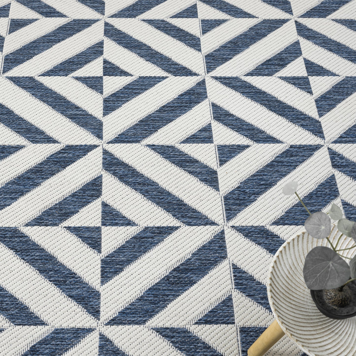 Patio Aqua in Blue Rug