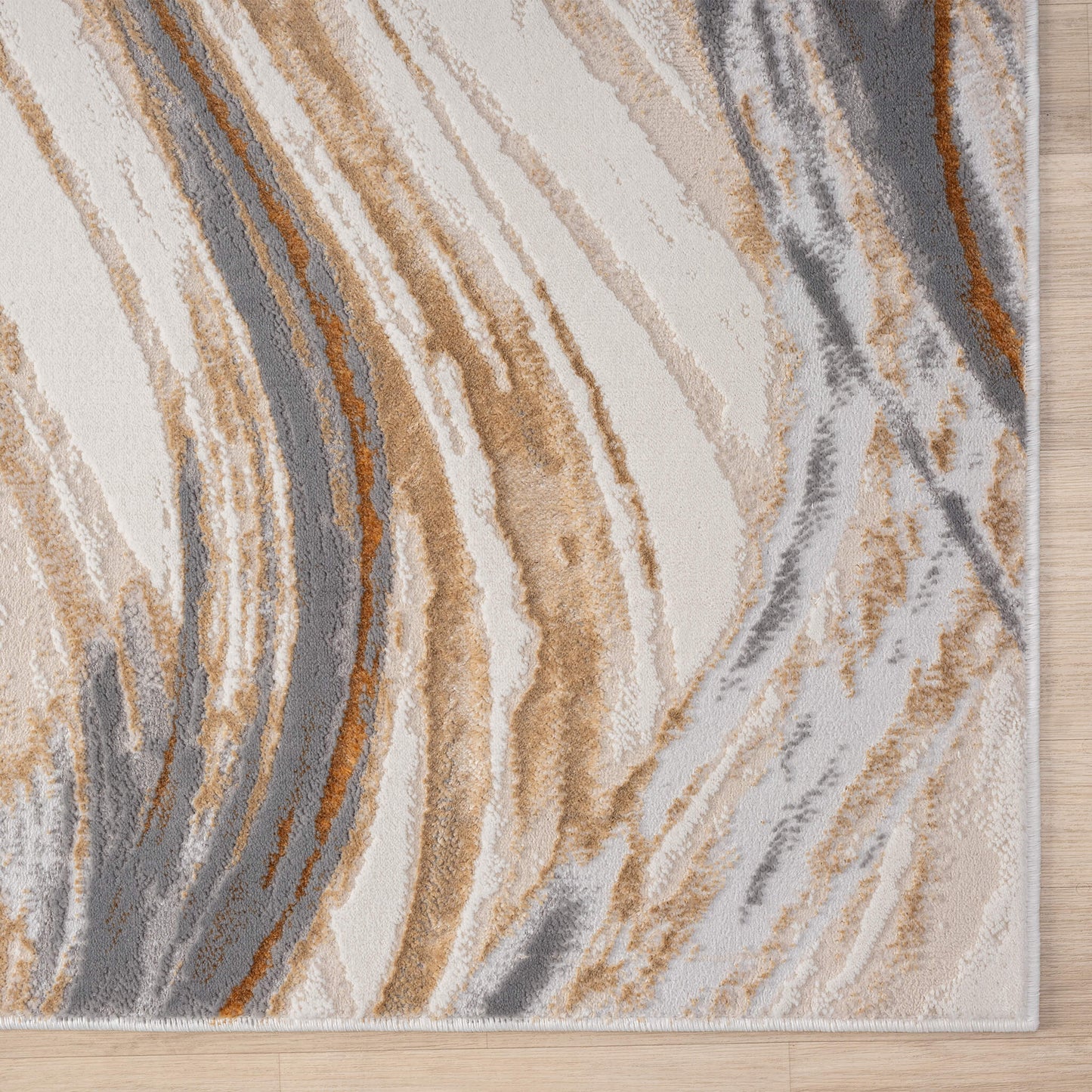 Relic Terra in Beige : Runner Rug