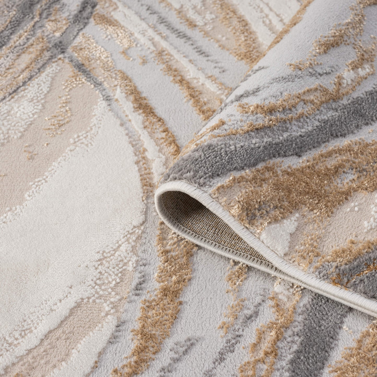 Relic Terra in Beige : Runner Rug
